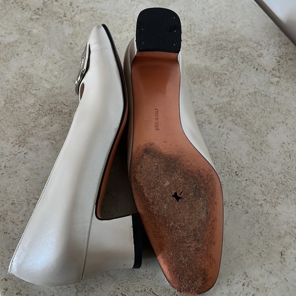 SALVATORE FERRAGAMO FLORENCE SLIP ON HEELS - Picture 11 of 15